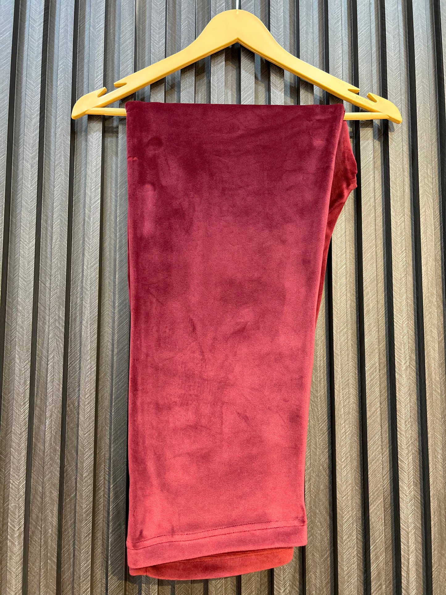 Elegant Velvet Embroidered Suit