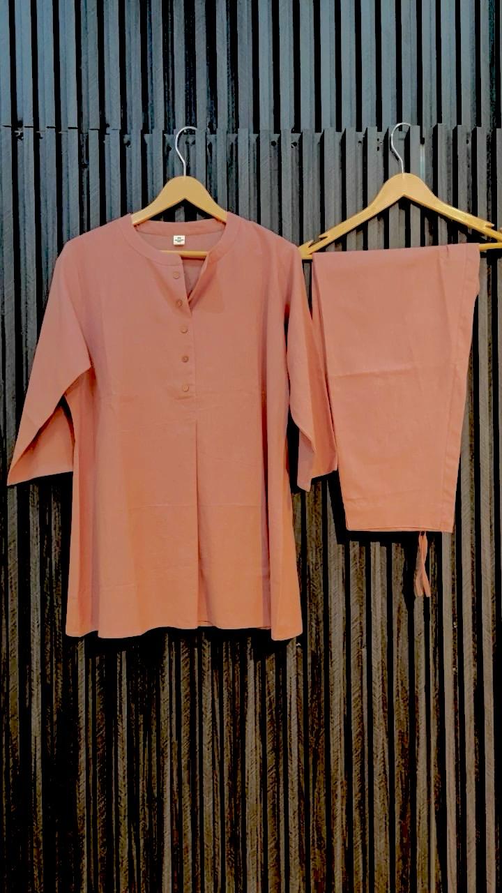 Elegant Terracotta Co-ord Set